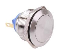 Vandal Resistant 22mm Stainless Steel Momentary Push Button Switch 2A SPST