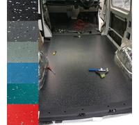 Vandalised- Van Vinyl Flooring - Etiquette Vinyl Real Quartz Sparkle Safety Flooring - Camper/Van/Caravan - 6 Colours & Various Lengths (5:Terra Green, 1.5meter x 1.8meter)