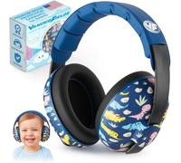 Vanderfields Baby Ear Protection - Noise Reduction Earmuffs for Babies, Toddlers and Infants of 3-48 Months - Dinosaur Club