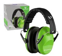 Vanderfields Kids Ear Defenders - 31 dB (2K Hz), Green Fields