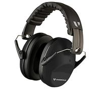 Vanderfields Premium Ear Defenders - Hearing Protection Earmuffs - Broad Spectrum Sound Reduction 33.2dB at 2K Hz Noise Cancelling - Headset Noise Cancellation Adults and Teens - Black