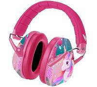 Vanderfields Premium Hearing Protection Ear Defenders - Broad Spectrum Sound Reduction 34.4dB at 2K Hz Noise Cancelling - Headset Safety Noise Cancellation - Headphones Kids 3-12 - Unicorn Fantasy