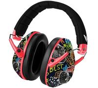 Vanderfields Premium Hearing Protection Ear Defenders - Broad Spectrum Sound Reduction 34.4dB at 2K Hz Noise Cancelling - Headset Safety Noise Cancellation - Headphones Kids 3 - 12 - Monstertruck