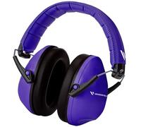 Vanderfields Premium Hearing Protection Ear Defenders - Broad Spectrum Sound Reduction 34 dB at 2K Hz Noise Cancelling - Headset Safety Noise Cancellation - Headphones Kids 3-12 - Purple