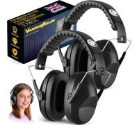Vanderfields Premium Hearing Protection Ear Muffs - Headset Safety Noise Cancellation - Headphones Adults and Teens