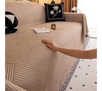 VanderHOME Super Soft Throw Blanket - Breathable and Skin-Friendly Sofa Cover, Multifunctional Soft blanket, Perfect and Warm Gift 180 * 340cm-Curry