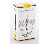 Vandoren CR1615 German White Master Bb Clarinet Reeds (Strength 1.5) (Pack of 10)