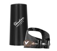Vandoren Carbon Bb Clarinet Ligature and Cap Bronze Hardware