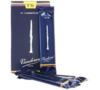 Vandoren Traditional Bb Clarinet Reed 1.5 (10 Pack)