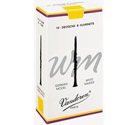 Vandoren CR164 German White Master Bb Clarinet Reeds (Strength 4) (Pack of 10)
