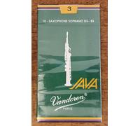 Vandoren Java Soprano Saxophone Reeds - Box of 10 - Strength 3