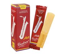 Vandoren "Java Red" Baritone saxophone reeds, box of 5 - Strength 2,5