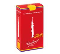 Vandoren Java Red Soprano Saxophone Reeds 2.5 (10 Pack)