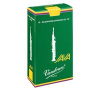 Vandoren SR302 Java Soprano Saxophone Reeds (Strength 2) (Pack of 10)