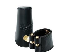 Vandoren LC28L Leather Ligature With Leather Cap, fits Tenor Saxophone (Will Not Fit V16 Metal Mouthpieces)