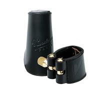 Vandoren LC29L Leather Ligature With Leather Cap, fits Baritone Saxophone