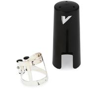 Vandoren Bb Clarinet Ligature M/O Silver Plate with Plastic Cap