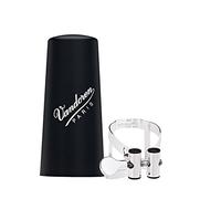 Vandoren LC53SP Alto Clarinet M/O Ligature with Plastic Cap, Silver