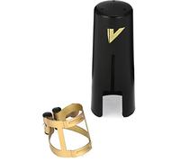 Vandoren Ligature M/O Alto Saxophone – Aged Gold Finish – Plastic Cap