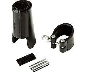 Vandoren LC961C Leather Ligature With Leather Cap, fits Bb Clarinet