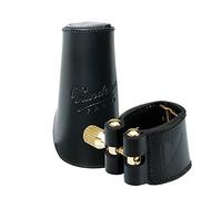 Vandoren LC972 Leather Ligature With Leather Cap, fits Alto Saxophone