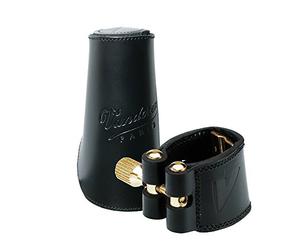 Vandoren LC972 Leather Ligature With Leather Cap, fits Alto Saxophone