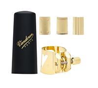 Vandoren Ligature & Cap Alto Sax Optimum Gilded