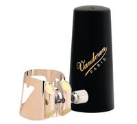 Vandoren Ligature & Cap Alto Sax Optimum Pink Gold