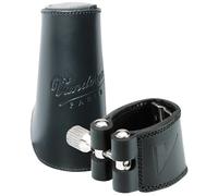 Vandoren Ligature & Cap Bass Clarinet. Leather+Leather