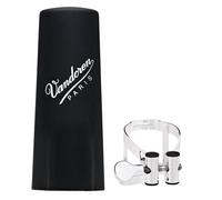 Vandoren Ligature & Cap Clarinet Bb Silver M/O+Plastic