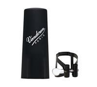 Vandoren M/O Alto Clarinet Ligature Black with Plastic Cap