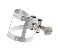 Vandoren Bb Clarinet Ligature M/O – Pewter with Plastic Cap