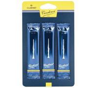 VANDOREN Reeds Clarinet Bb 2 Traditional (3 Pack)