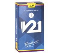 Vandoren V21 Eb clarinet reeds, box of 10 - Strength 2,5