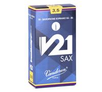 Vandoren V21 Soprano saxophone reeds, box of 10 - Strength 3,5