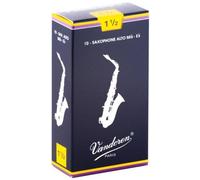 Vandoren Traditional 1.5-Strength Alto Saxophone Reeds (Pack of 10)