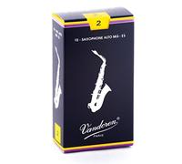 Vandoren Traditional 2-Strength Alto Saxophone Reeds (Pack of 10)