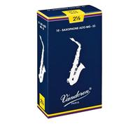 Vandoren Traditional Alto Saxophone Reeds 2.5 (10 Pack)