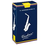 Vandoren Traditional Alto Saxophone Reeds 2.5 (10 Pack)