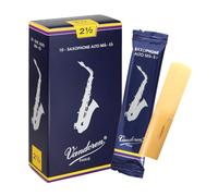 Vandoren Traditional 10 Reeds for Alto Saxophone 2.5
