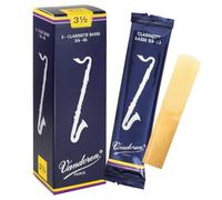 Vandoren Traditional Bass clarinet saxophone reeds, box of 5 - Strength 3,5