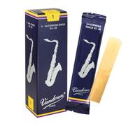 Vandoren Traditional Tenor Saxophone Reeds - Box of 5 - Strength 1