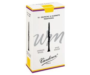 Vandoren Traditional White Master Bb Clarinet Reeds 3 (10 Pack)