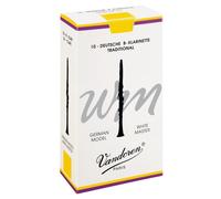 Vandoren Traditional White Master Bb Clarinet Reeds 5 (10 Pack)