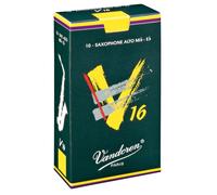 Vandoren V16 Alto Saxophone Reeds - Box of 10 - Strength 2