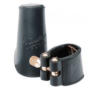 Vandoren V16 Cuir Baritone Sax Ligature Leather with Leather Cap