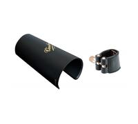 Vandoren LC290P Leather Ligature for V16 Baritone Saxophone with Plastic Cap