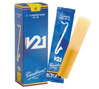 Vandoren V21 Bass clarinet reeds, box of 5 - Strength 4