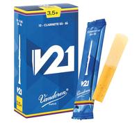 Vandoren V21 Bb Clarinet Reed 3.5+ (10 Pack)