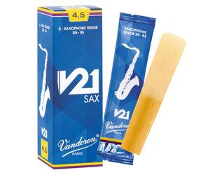 Vandoren V21 Tenor saxophone reeds, box of 5 - Strength 4,5